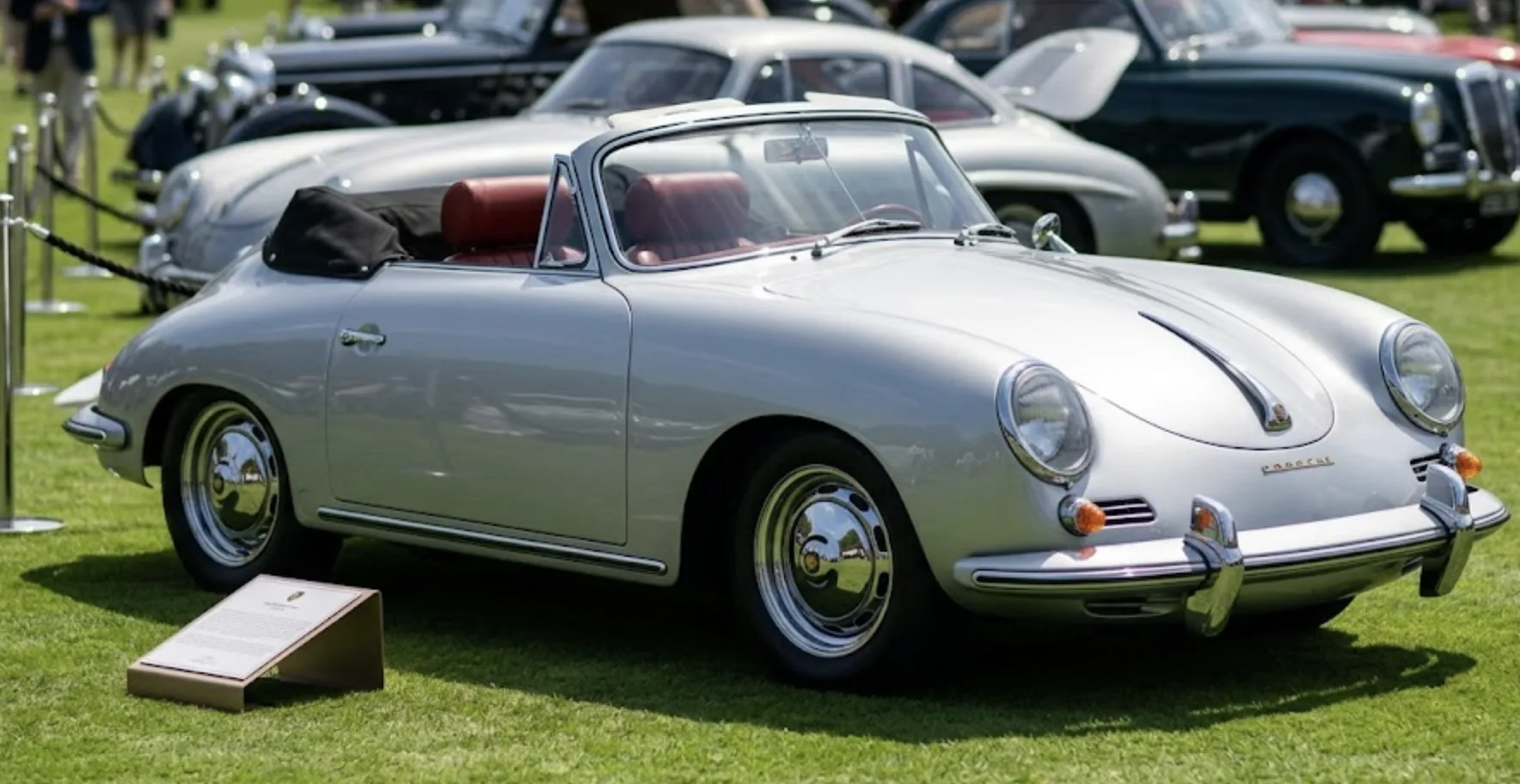Porsche 356 Speedster en concours d'élégance